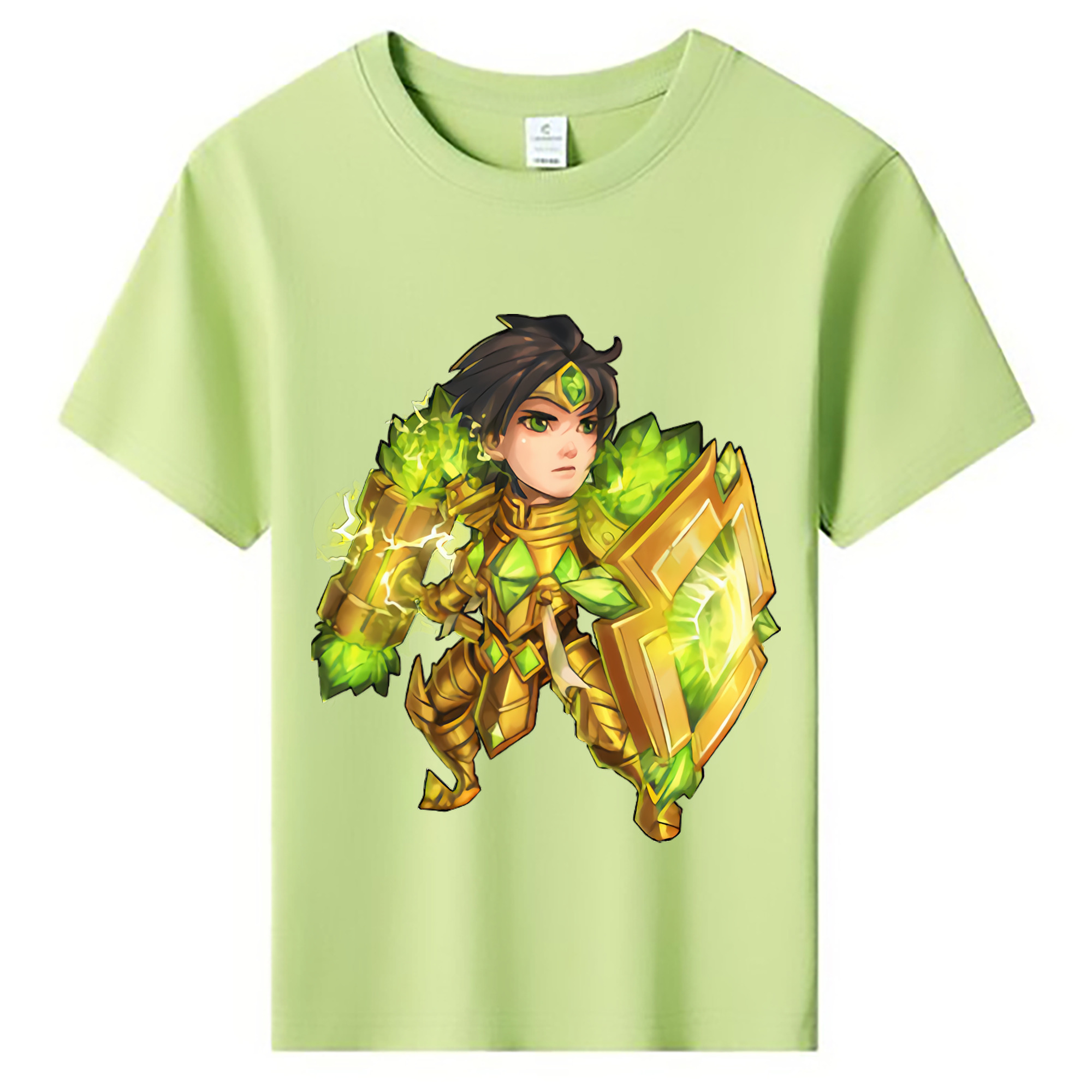 （画像用） リーグ・オブ・レジェンド League of Legends LOL 綿100％キッズTシャツ（フロントプリント）